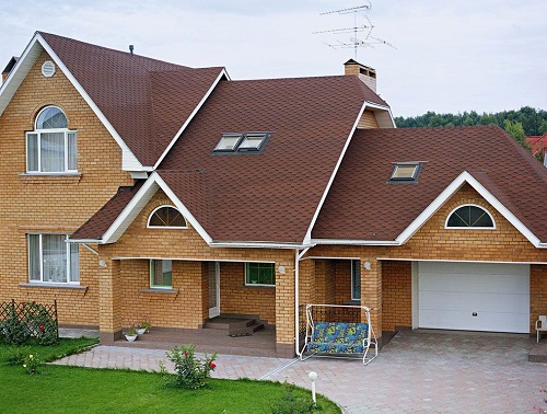 Крыша с мягкой кровлей