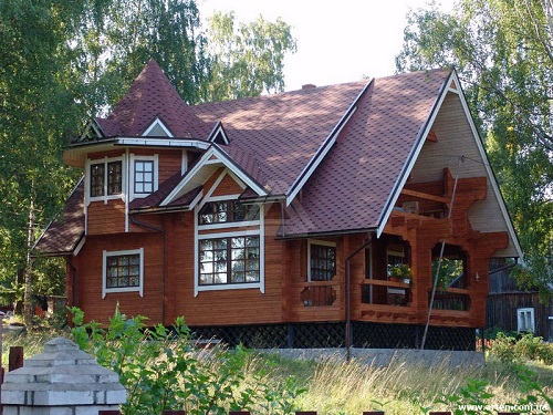 Дом с мягкой кровлей